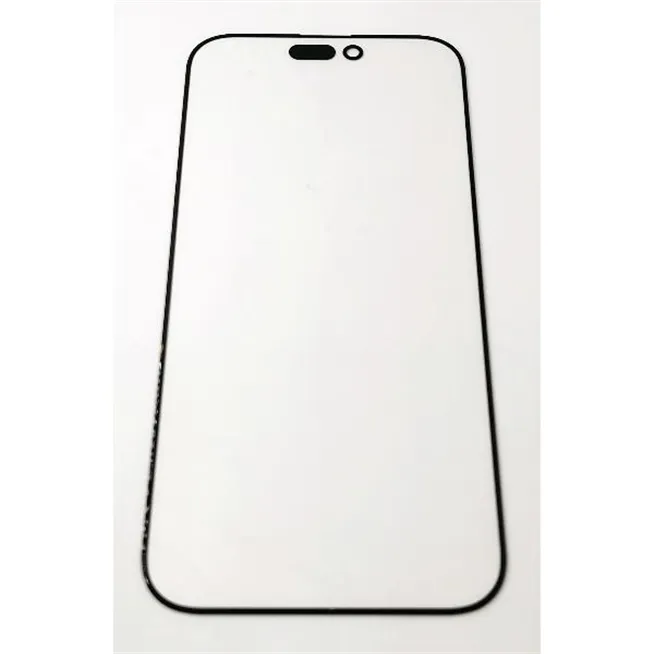 Cristal negro con lamina OCA para Iphone 16 Pro Max A3296 A3084 A3295 A3297 calidad premium
