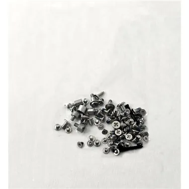 Set de tornillos negros para iPhone 16 Pro Max A3296 A3084 A3295 A3297 calidad premium