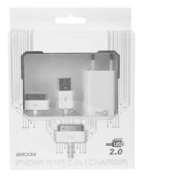 iPod - iPhone  cargador de corriente 2 en 1