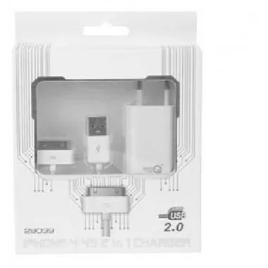 iPod - iPhone  cargador de corriente 2 en 1