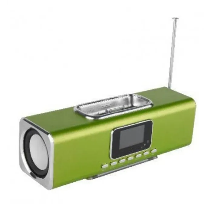 Reproductor Bluetooth mp3 mp4 para iPhone, iPod verde