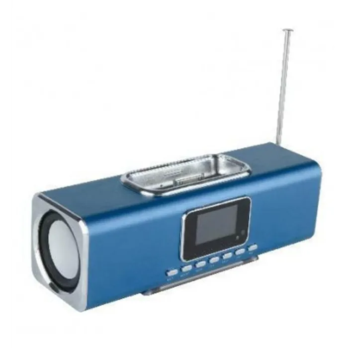 Reproductor Bluetooth mp3 mp4 para iPhone, iPod azul