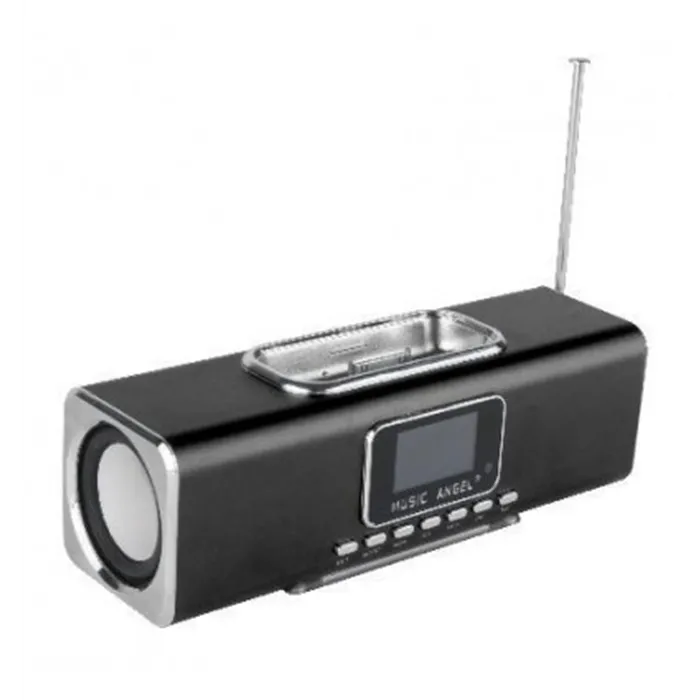 Reproductor Bluetooth mp3 mp4 para iPhone, iPod negro