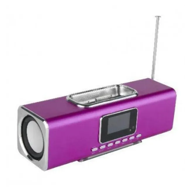 Reproductor Bluetooth mp3 mp4 para iPhone, iPod Rosa