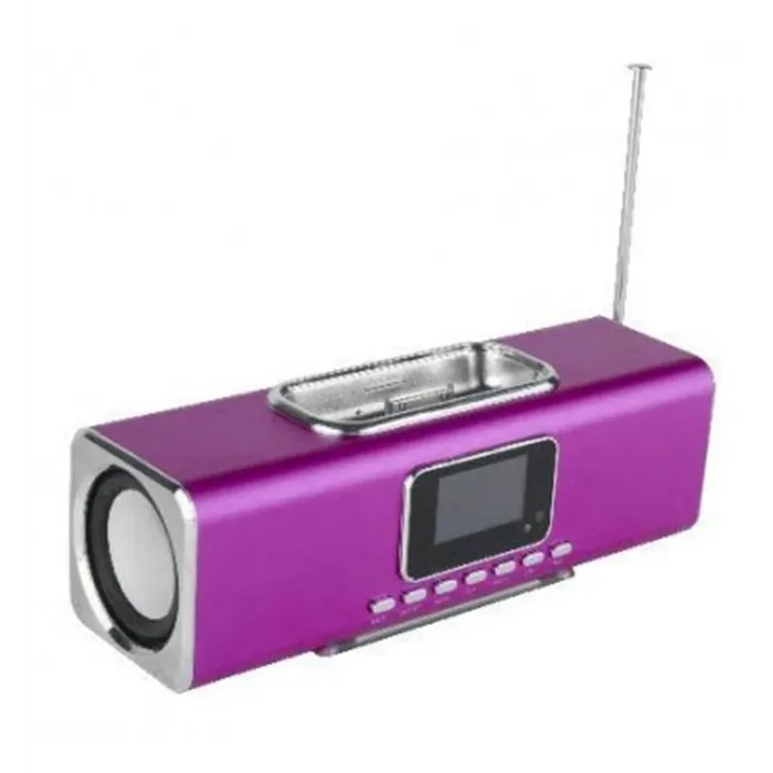 Reproductor Bluetooth mp3 mp4 para iPhone, iPod Rosa