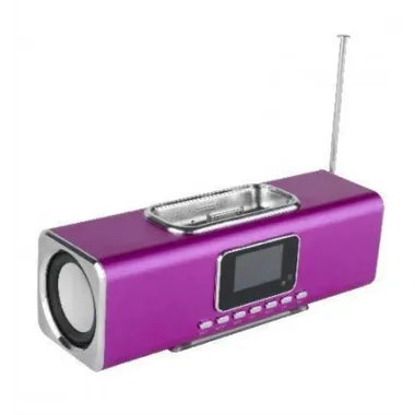 Reproductor Bluetooth mp3 mp4 para iPhone, iPod Rosa