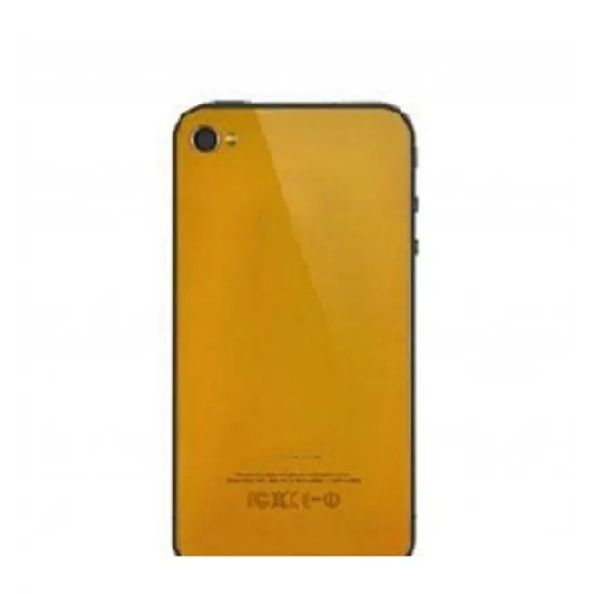 iPhone 4 cristal trasero naranja