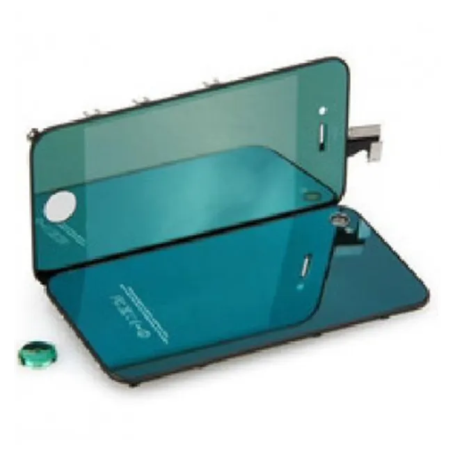 iPhone 4 kit de conversión verde efecto espejo