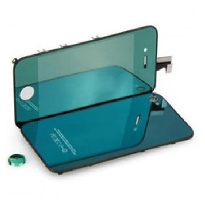 iPhone 4 kit de conversión verde efecto espejo
