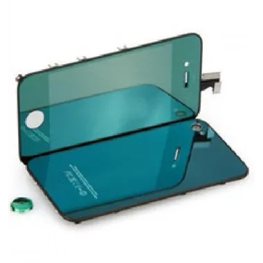 iPhone 4 kit de conversión verde efecto espejo