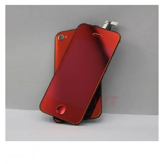 iPhone 4 kit de conversión rojo efecto espejo