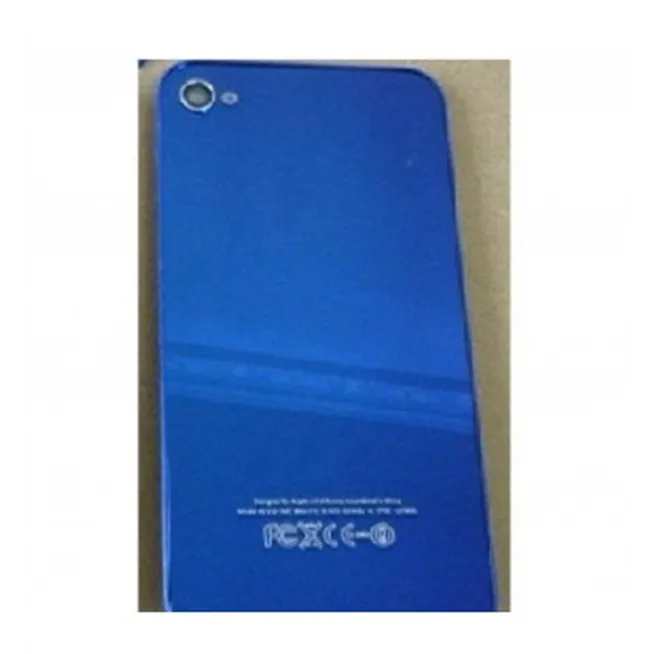 iPhone 4 cristal trasero azul marino