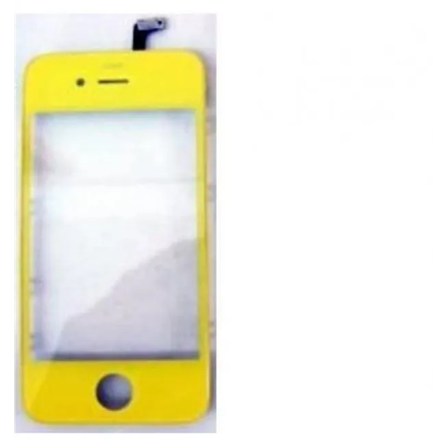 iPhone 4 4s pantalla táctil amarillo