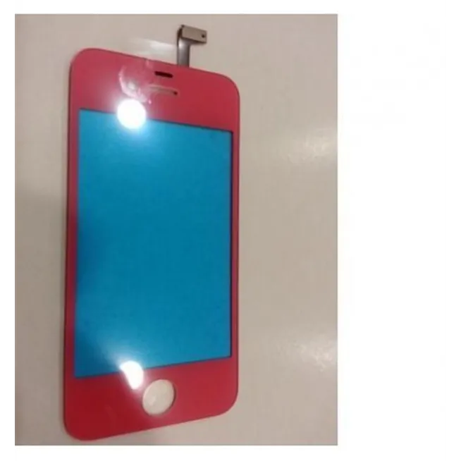 iPhone 4 4s cristal rosa + digitalizador 