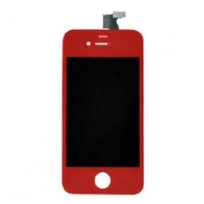 iPhone 4 LCD completo rojo