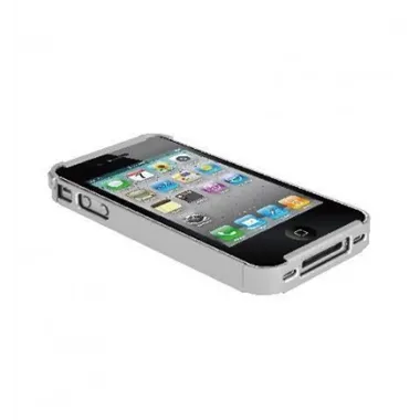 Protector metalico plata para iPhone 4 y 4S 28014Y