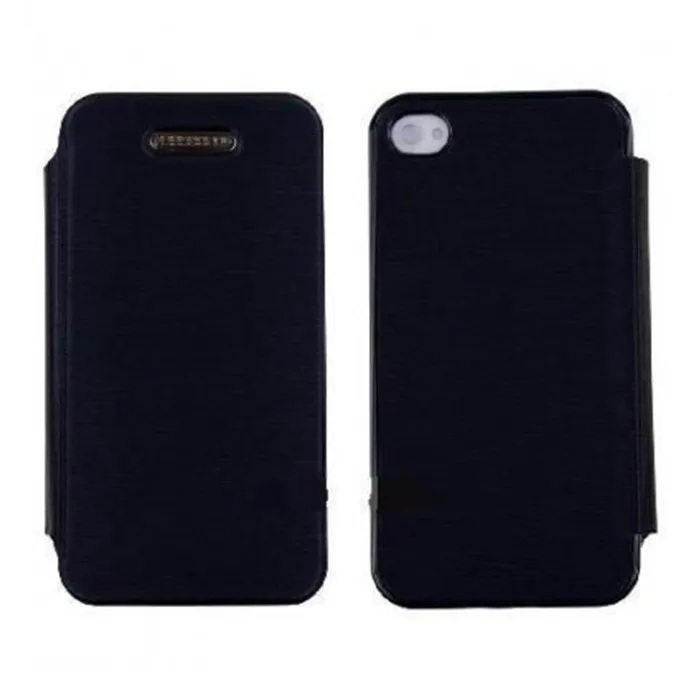 iPhone 4 4S Techno flip cover azul marino Premium designed 
