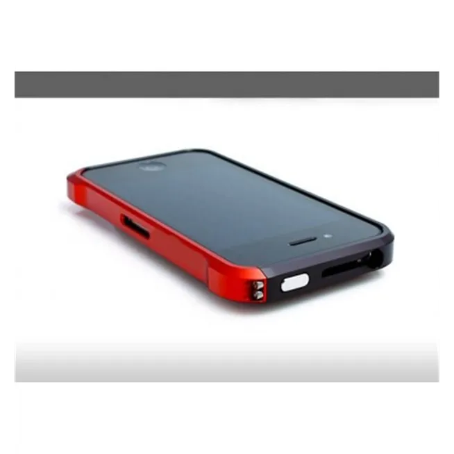 iPhone 4-4S protector Bumper Vapor 4 rojo negro