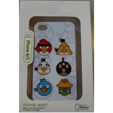Protector iPhone 4 4s Angry Bird diseño 2