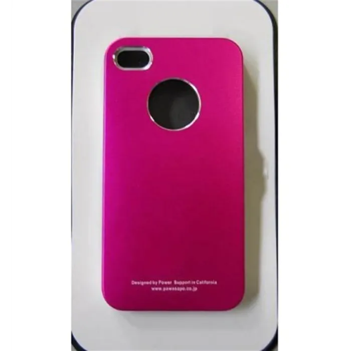 Protector iPhone 4 4s aluminio anodizado fuxia