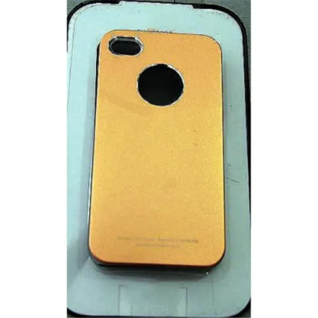 Protector iPhone 4 4s aluminio anodizado cobre