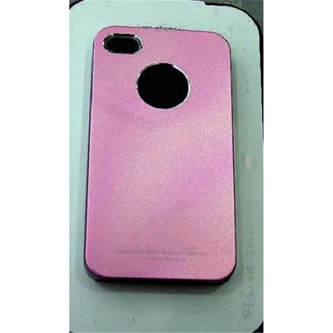 Protector iPhone 4 4s aluminio anodizado rosa