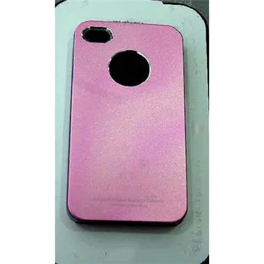 Protector iPhone 4 4s aluminio anodizado rosa