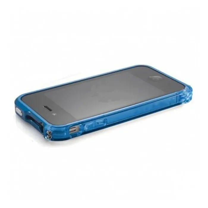 iPhone 4-4S protector Bumper Vapor COMP Azul