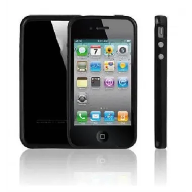 iPhone 4 y 4S bumper negro 28029A