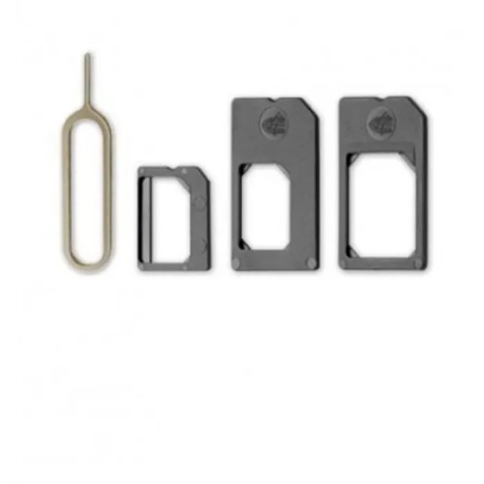 Adaptador Microsim + Nanosim para iPhone 4, 4s, 5