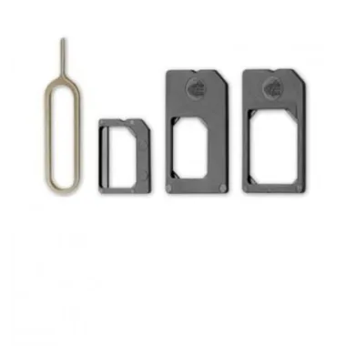 Adaptador Microsim + Nanosim para iPhone 4, 4s, 5