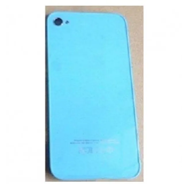 iPhone 4s cristal trasero azul