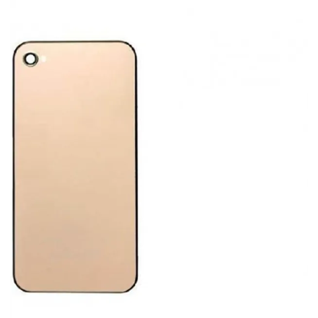 iPhone 4s cristal trasero rosa-dorado