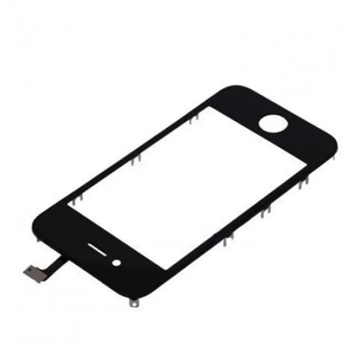 iPhone 4S Cristal + Digitalizador Negro + Marco