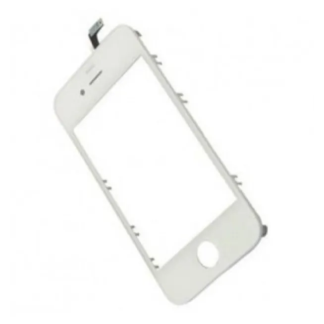 iPhone 4S Cristal + Digitalizador blanco + Marco