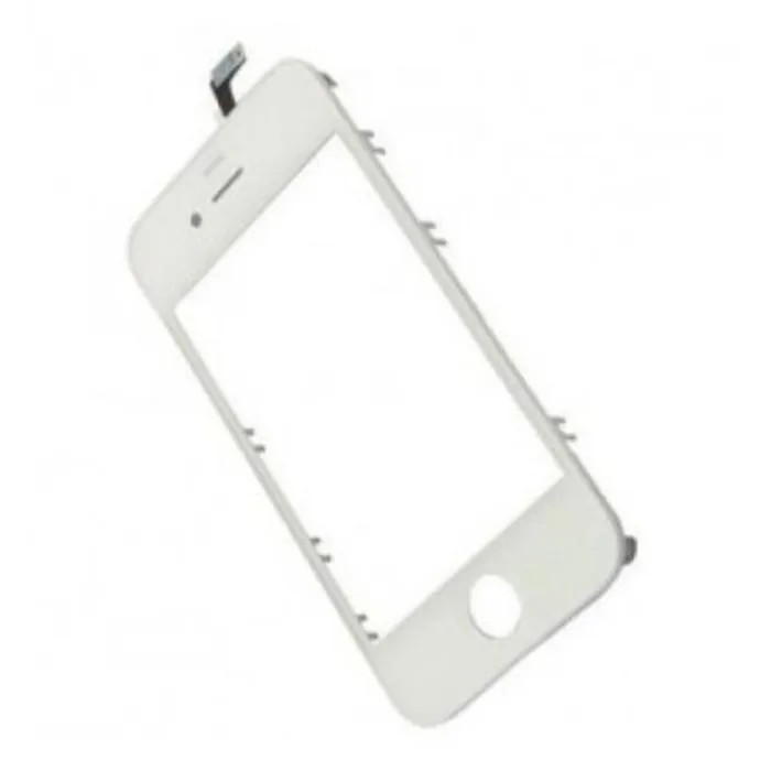 iPhone 4S Cristal + Digitalizador blanco + Marco