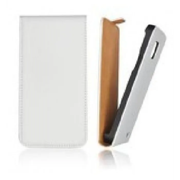 IPF004 Funda Slim iPhone 5 vertical blanca