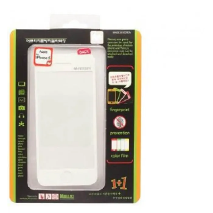 Protector adhesivo iPhone 5 blanco designed by Mercury
