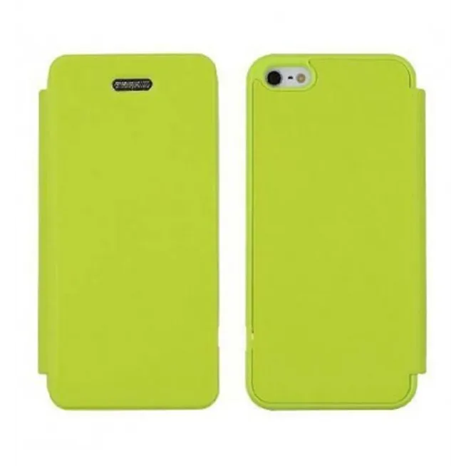 iPhone 5 Techno flip cover verde Premium designed by Mercur