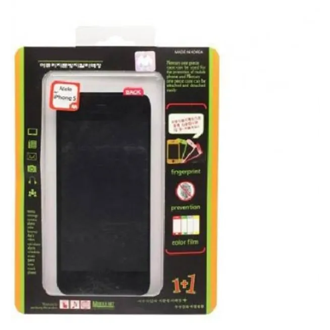 Protector adhesivo iPhone 5 negro designed by Mercury