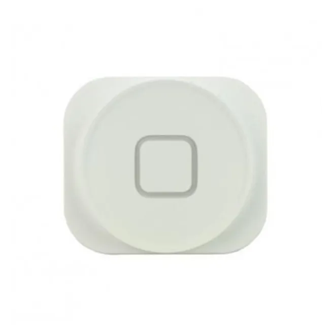 iPhone 5 Botón home + Membrana blanco premium