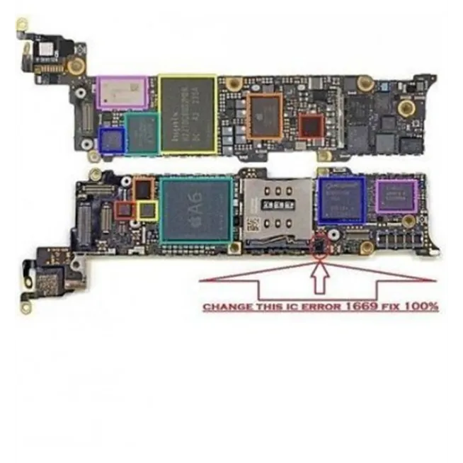 iPhone 5 Baseband IC Chip U601_RF 8pins U16X Error 1669