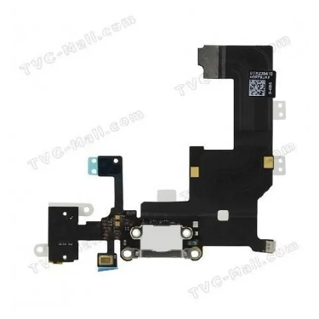 iPhone 5 cable flex conexión carga y accesorios blanco premium