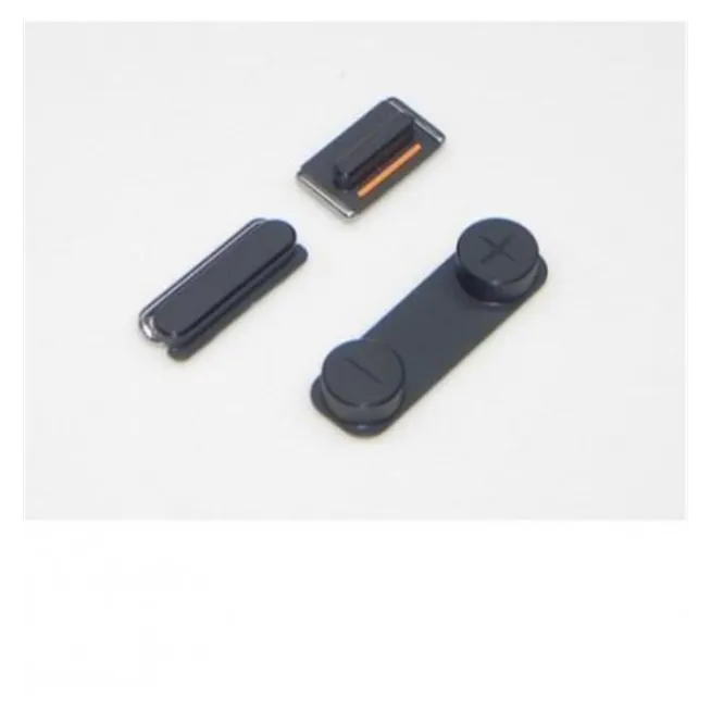 iPhone 5 Set 3 Botones Color negro premium