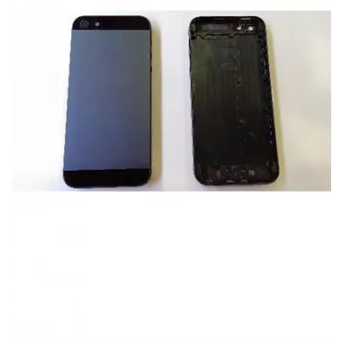 iPhone 5 Carcasa trasera y chasis central negro premium