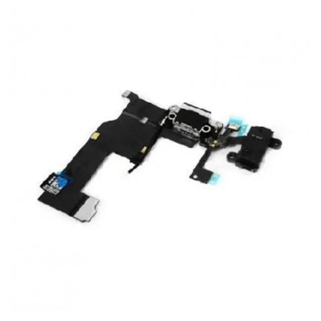 iPhone 5 cable flex conexión carga y accesorios negro premium