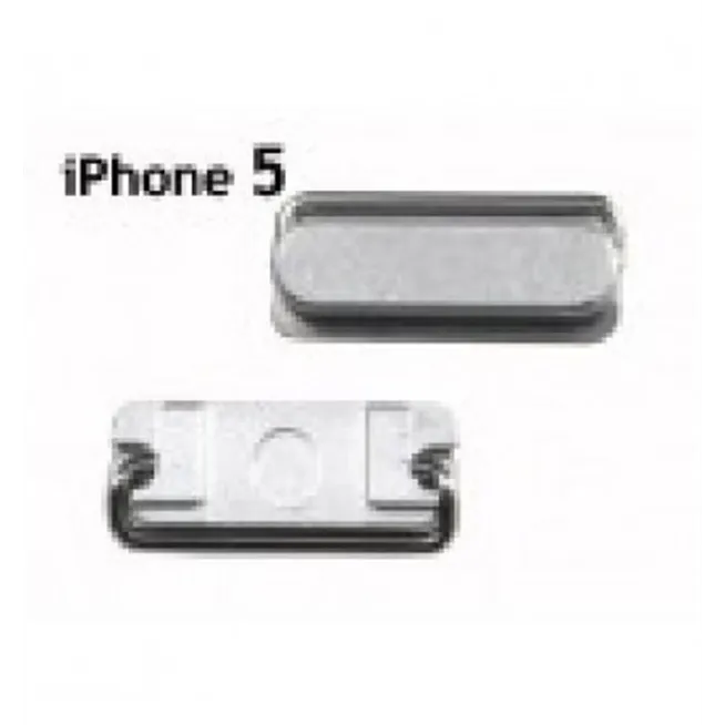 iPhone 5 botón on off premium color plata