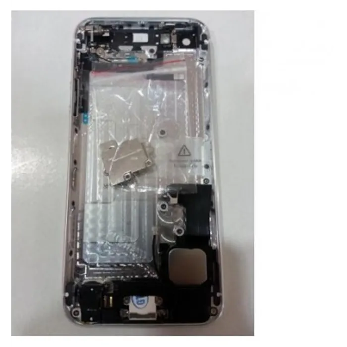 iPhone 5 carcasa central + tapa batería blanco + componentes