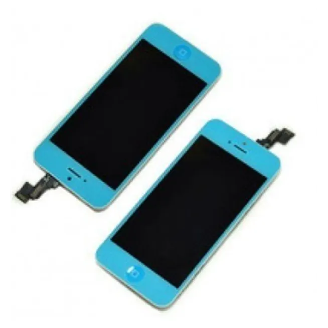 iPhone 5C Lcd Premium retina cristal azul celeste compatibl