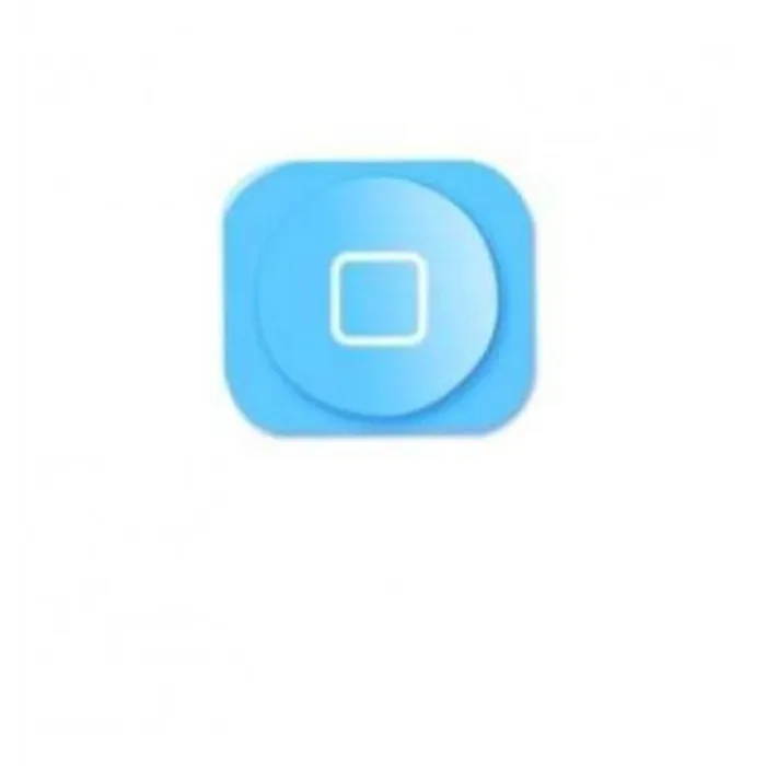 iPhone 5C botón home azul celeste